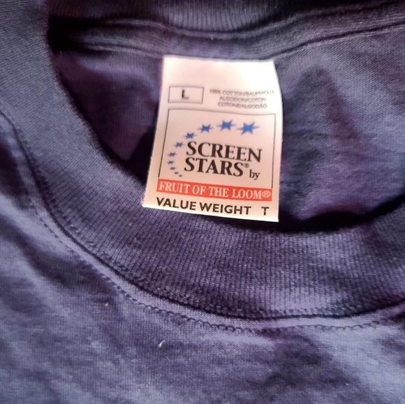 Oxford University dark blue embroidered  t-shirt sz L - Picture 5 of 5